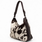 Preview: CHARLIE SHERPA Handtasche aus Rindsleder mit Echtfell
